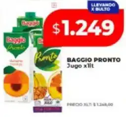 Supermayorista Vital Baggio pronto jugo oferta