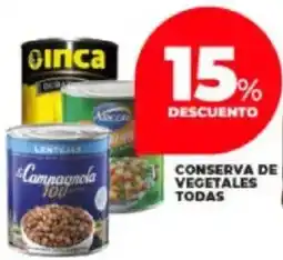 Supermayorista Vital Conserva de vegetales todas oferta
