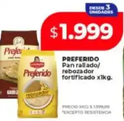 Supermayorista Vital Preferido pan rallado fortificado oferta