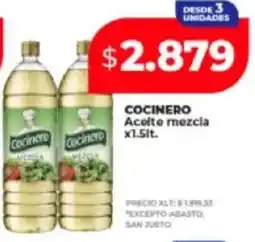 Supermayorista Vital Cocinero aceite mezcla oferta