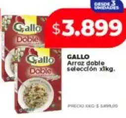 Supermayorista Vital Gallo arroz doble selección oferta