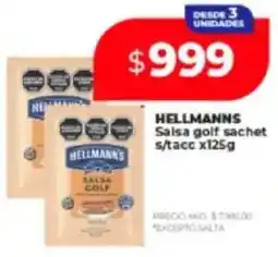 Supermayorista Vital Hellmann's salsa golf sachet oferta