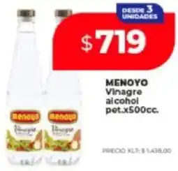 Supermayorista Vital Menoyo vinagre alcohol pet. oferta