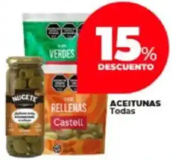 Supermayorista Vital Aceitunas todas oferta