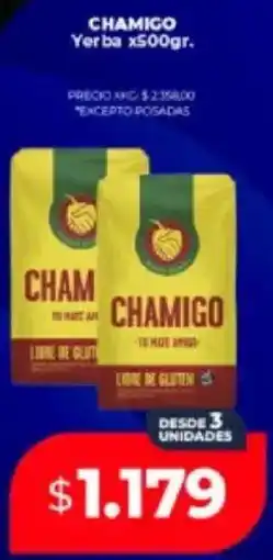 Supermayorista Vital Chamigo yerba oferta