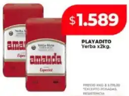 Supermayorista Vital Playadito yerba oferta