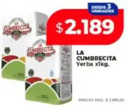 Supermayorista Vital La cumbrecita yerba oferta