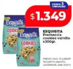 Supermayorista Vital Exquisita premezcla cookies vainilla oferta