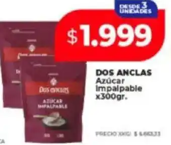 Supermayorista Vital Dos anclas azúcar impalpable oferta