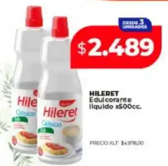 Supermayorista Vital Hileret edulcorante liquido oferta