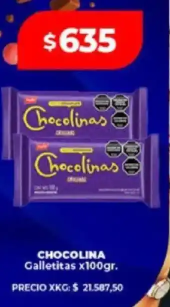 Supermayorista Vital Chocolina galletitas oferta