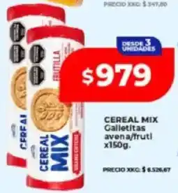 Supermayorista Vital Cereal mix galletitas avena/fruti oferta