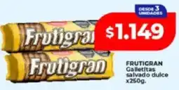 Supermayorista Vital Frutigran galletitas salvado dulce oferta