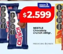 Supermayorista Vital Nestlé chocolate crunch oferta