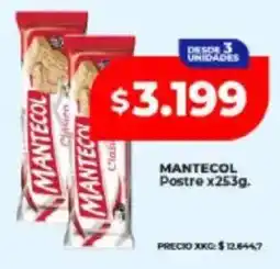 Supermayorista Vital Mantecol postre oferta