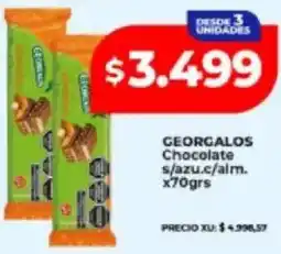 Supermayorista Vital Georgalos chocolate oferta