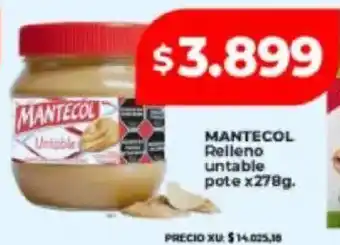 Supermayorista Vital Mantecol relleno untable pote oferta