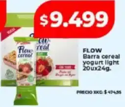 Supermayorista Vital Flow barra cereal yogurt light oferta
