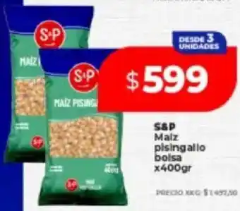 Supermayorista Vital S&p maiz pisingallo bolsa oferta