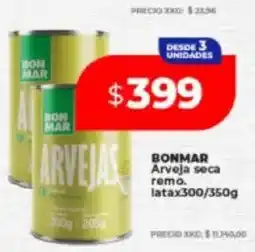 Supermayorista Vital Bonmar arveja seca remo. lata oferta