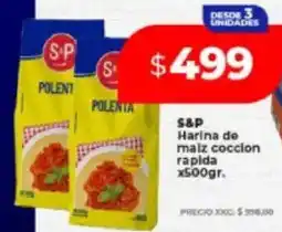 Supermayorista Vital S&p harina de malz coccion rapida oferta