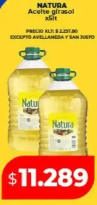 Supermayorista Vital Natura acelte girasol oferta