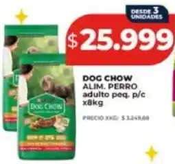Supermayorista Vital Dog chow alim. perro adulto peq. p/c oferta