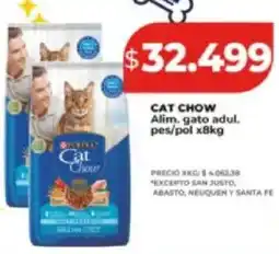 Supermayorista Vital Cat chow alim, gato adul. pes/pol oferta