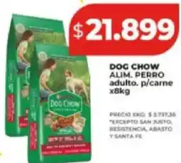 Supermayorista Vital Dog chow alim. perro adulto. p/carne oferta
