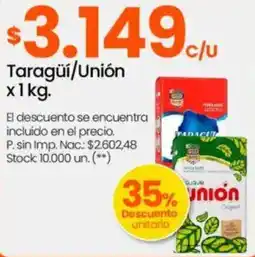 Changomas Taragüí/unión oferta