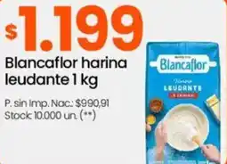 Changomas Blancaflor harina leudante oferta