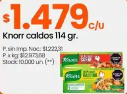 Changomas Knorr caldos oferta