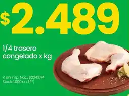 Changomas Trasero congelado x kg oferta