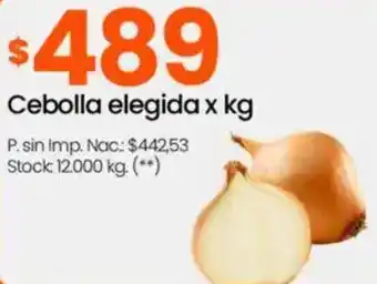 Changomas Cebolla elegida oferta