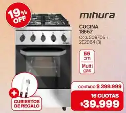 Naldo Lombardi Mihura cocina oferta