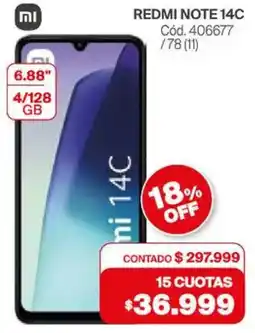 Naldo Lombardi Redmi note 14C oferta