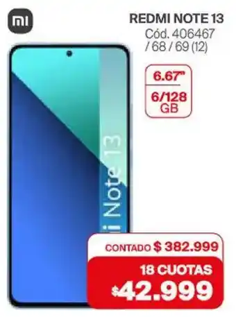 Naldo Lombardi Redmi note 13 oferta