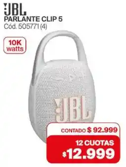 Naldo Lombardi JBL Parlante clip 5 oferta