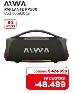 Naldo Lombardi Aiwa parlante oferta