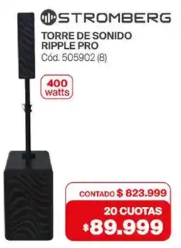 Naldo Lombardi Stromberg aiwa torre de sonido ripple pro oferta