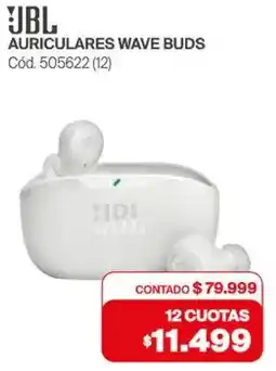 Naldo Lombardi Jbl auriculares wave buds cód. 505622 (12) oferta
