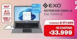 Naldo Lombardi Exo notebook oferta