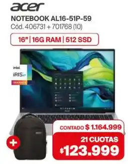 Naldo Lombardi Acer notebook oferta