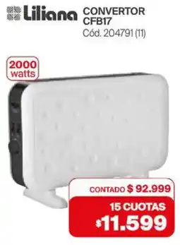 Naldo Lombardi Liliana convertor oferta