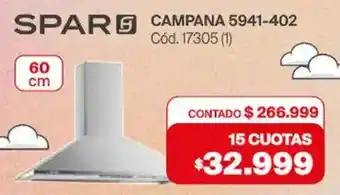 Naldo Lombardi Spar campana oferta