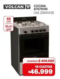 Naldo Lombardi Volcan cocina oferta