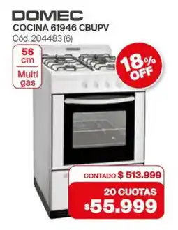 Naldo Lombardi Domec cocina oferta