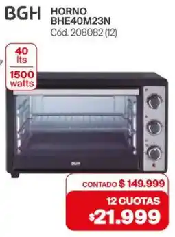 Naldo Lombardi BGH horno oferta
