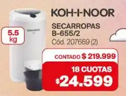 Naldo Lombardi KOH-I-NOOR secarropas oferta