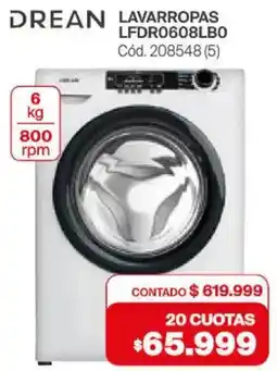 Naldo Lombardi Drean lavarropas oferta